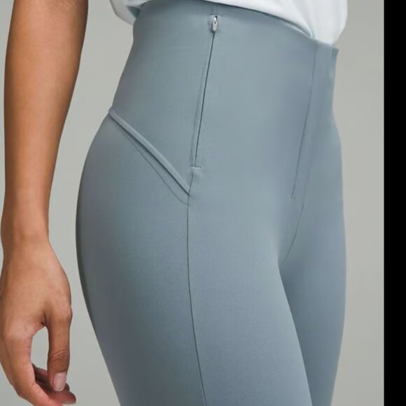 Lululemon Smooth Fit Pull-On High-Rise Pant Belgian Blue Size 10 - Picture 4 of 10